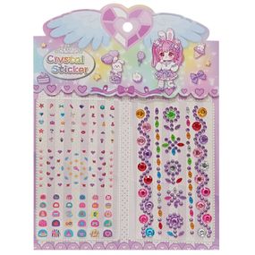 Наклейки декоративні XY-008-1(Violet) для авто, ноутбуків, телефонів