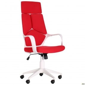 Кресло офисное Amf Urban HB White красный