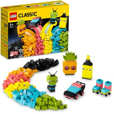 Конструктор LEGO Classic Творчі неонові веселощі 333 деталі (11027) | Зображення 7
