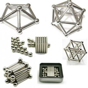 Неокуб магнитный конструктор Buckyballs n Buckybars | Неокуб железный | Магнитная PD-369 игрушка неокуб