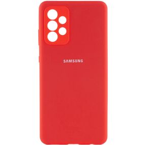 Чохол Silicone Cover Full Camera (AA) для Samsung Galaxy A53 5G, Червоний