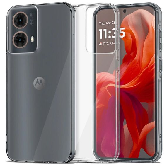 TPU чохол Epic Transparent 1,5mm для Motorola Moto G85 Безбарвний (прозорий)