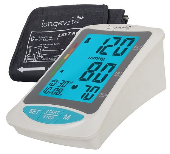 Тонометр LONGEVITA BP-103H автоматический на плечо гарантия 5 лет | Зображення 7