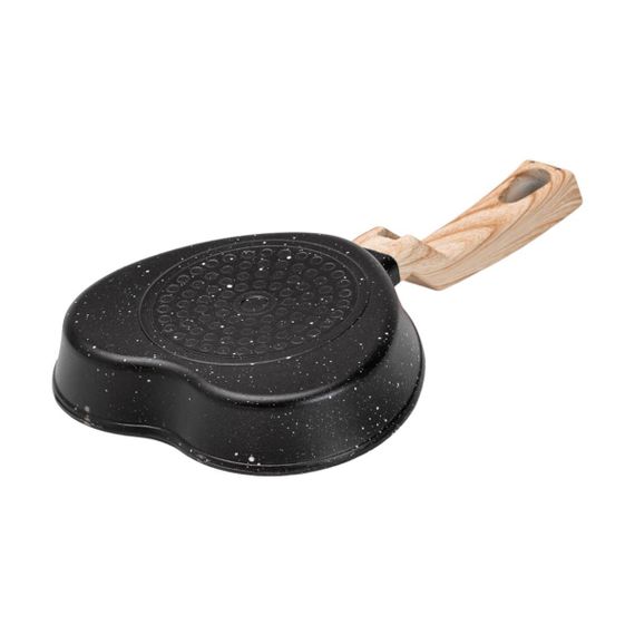 Сковорода в виде сердца с антипригарным покрытием 400 (мл) черная HP39574B | Зображення 4