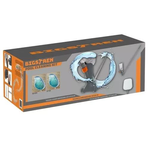 Набір для чищення басейну ручний пилосос Bigstren 21024 | Зображення 8