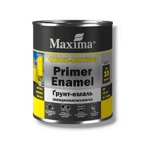 Грунт-емаль швидковисихаюча, зелена, ТМ"Maxima" - 0,75 кг