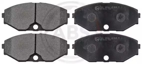 Колодки передні гальмівні Cefiro/Maxima/QX/J Series/Q45 89-03, ABS (37161) | Зображення 1