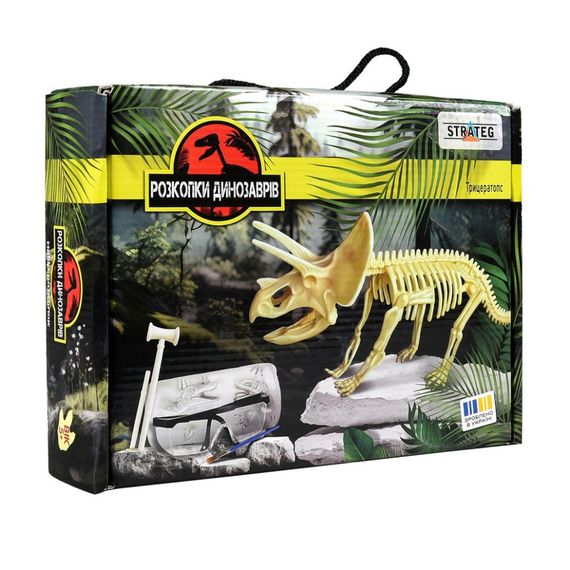 Набір для творчості "Розкопки динозаврів Трицератопс" 30833