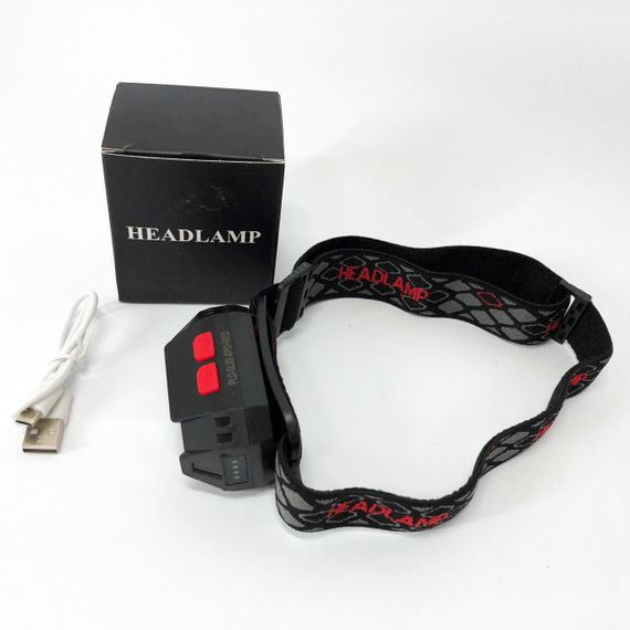 Ліхтар налобний акумуляторний XPG з зарядкою та датчиком руху | Зображення 8