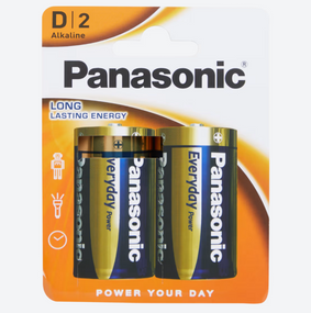 Батарейки Panasonic D 2 шт