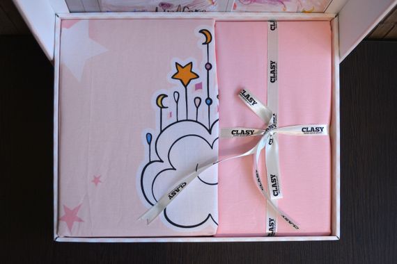 Дитяча постільна білизна Сlasy Ranforce 160х220 Pink Dreams | Зображення 4