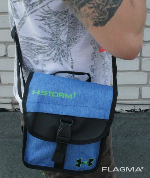 Сумка через плечо Under Armour Storm1 Pro (синяя) | Зображення 2