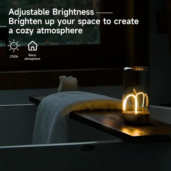 Гнучка LED-лампа нічник MagnaStrand 360 «Квантовий дріт» — Портативна світлова нитка Lumia Flex з магнітом (Тепле світло) | Зображення 9