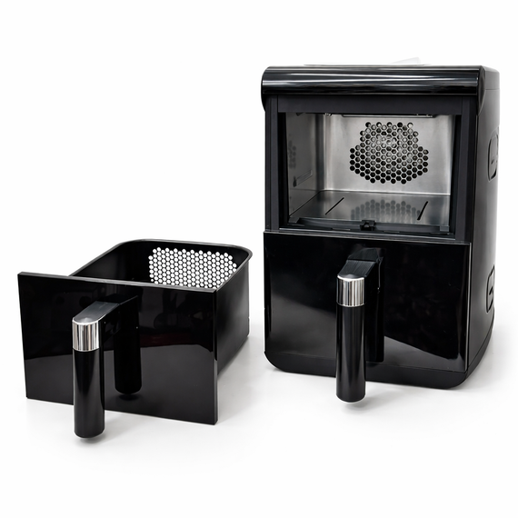 Аэрофритюрница двухкамерная Zepline ZP-212 4200 Вт 8L+8L, мультифритюрница для здорового приготовления | Зображення 1