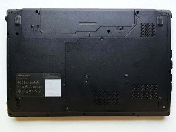 Ноутбук Б-класс Lenovo G565 / 15.6" (1366x768) TN / AMD Athlon II P360 (2 ядра по 2.3 - 3.2 GHz) / 4 GB DDR3 / 120 GB SSD / AMD Radeon HD 4200 Graphics / WebCam б/у | Зображення 4