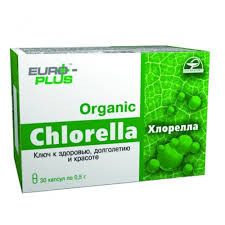 Хлорела капсули 500 мг. No30