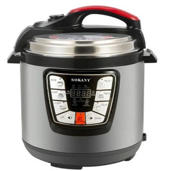 Скороварка 6л 1000Вт SOKANY SK-2401 Серая