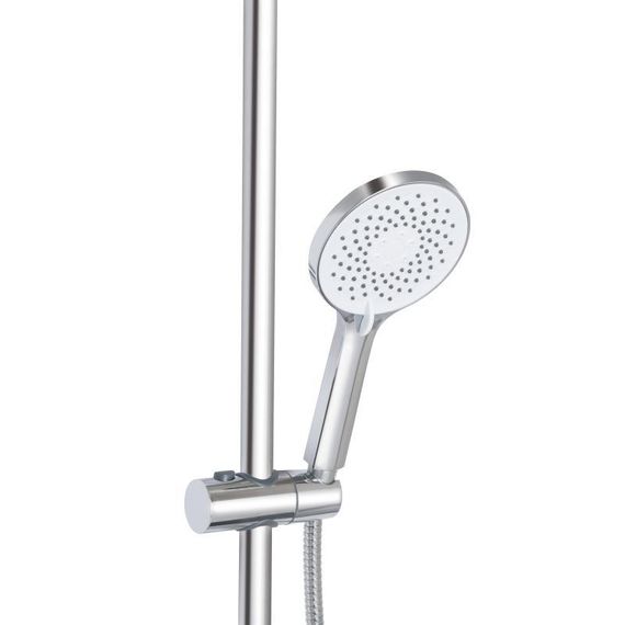Душова система універсальна Qtap Vlasta New на три споживача (з виливом) QTVLA111CRM45650 Chrome | Зображення 4