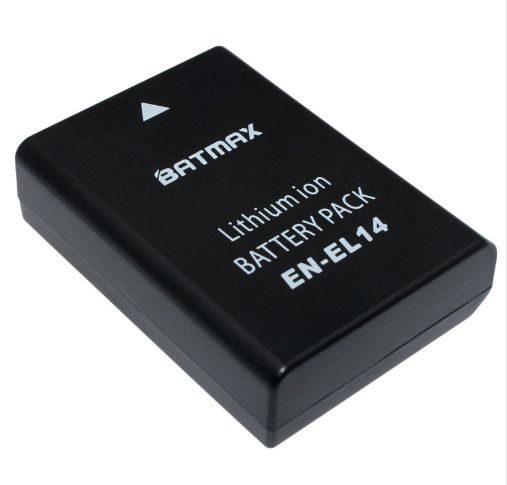 Аккумулятор Nikon EN-EL14 (BATMAX) 1200mAh | Зображення 1