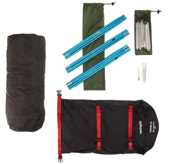 Намет Wechsel Forum 4 2 UL Green (231082) (DAS302754) | Зображення 1