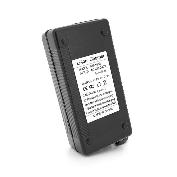 Зарядний пристрій для акумуляторів Li-ion 16,8V,4S,10A, штекер 5,5х2,5мм, 135x55x45mm. 0,5 кг | Зображення 2