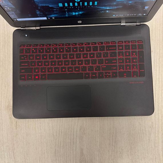 Ігровий ноутбук Б-клас HP Omen 15-ax210nr / 15.6" (1920x1080) IPS / Intel Core i7-7700HQ (4 (8) ядра по 2.8 - 3.8 GHz) / 8 GB DDR4 / 128 GB SSD M2 + 1000 GB HDD / nVidia GeForce GTX 1050 Ti, 4 GB GDDR5, 128-bit / WebCam б/в | Зображення 2