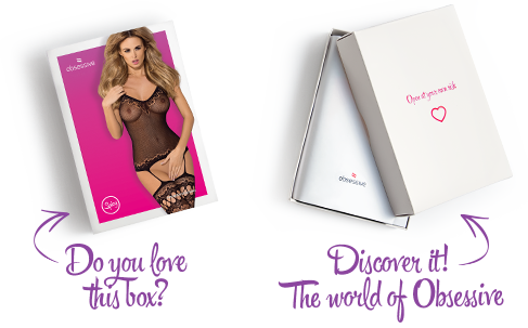 (SALE) Бодистокинг Obsessive Bodystocking F214 black S/M/L, имитация корсета и чулок на подвязках Sex Aura | Зображення 7