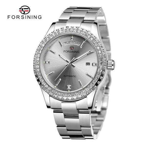 Годинник Fo2rsining 6919 Silver-Silver