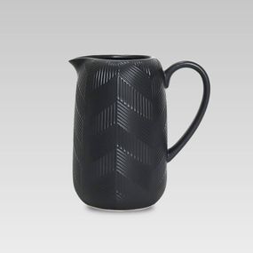 Кувшин керамический Maestro MR-20003-55 Geometry Black 1 л для воды, молока, напитков