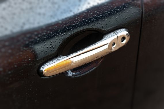 Накладки на ручки (4 шт) Без чіпа, OmsaLine - Італійська нержавійка для Nissan Juke 2010-2019 рр | Зображення 6