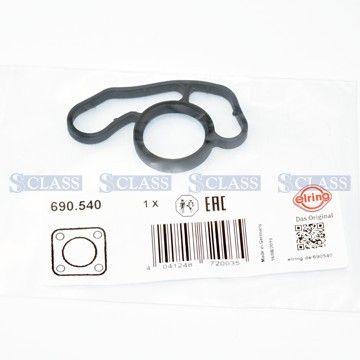 Прокладка корпуса масляного фильтра Opel Combo 1.4 i 04-, Elring, 690.540,