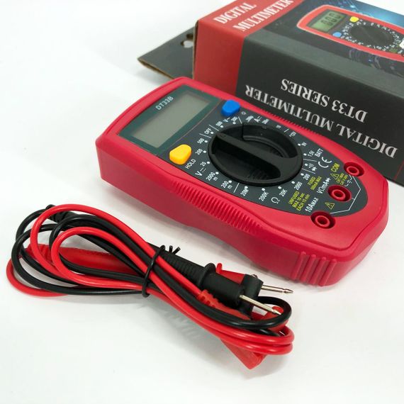 Цифровий Мультиметр 33 B DT DIGITAL струмові кліщі тестер, амперметр мультиметр, тестер напруги | Зображення 1