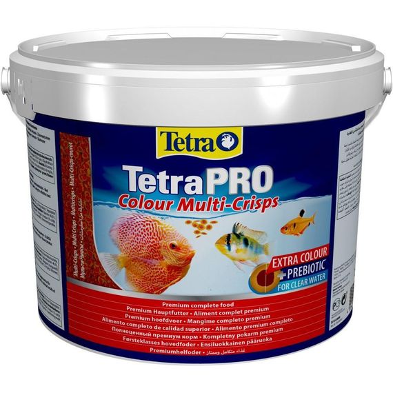 Корм Tetra PRO Colour Multi-Crisps для аквариумных рыб, для яркой окраски, 2,1 кг (чипсы)