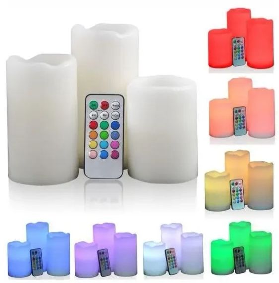 Світлодіодні LED свічки Luma Candles з пультом | Зображення 2