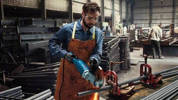 Шліфувальна машина кутова Bosch GWS 2200, 2200Вт, 230мм, 6500 об/хв, 5.4кг (0.601.8C1.320) | Зображення 2
