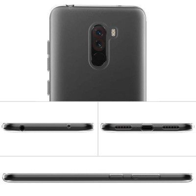 Чехол для мобильного телефона Laudtec для Xiaomi Pocophone F1 Clear tpu (Transperent) (LC-XPF1) - Топ Продаж! | Зображення 5