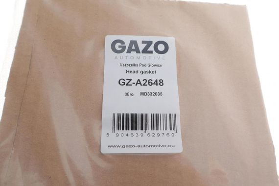 Прокладка ГБЦ Mitsubishi Outlander 2.4 03-06 0.40mm  GZ-A2648 | Зображення 1