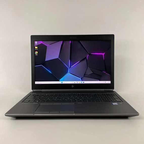 Мобильная рабочая станция HP ZBook 15 G5 / 15.6" (1920x1080) IPS / Intel Core i7-8850H (6 (12) ядра по 2.6 - 4.3 GHz) / 16 GB DDR4 / 256 GB SSD / nVidia Quadro P1000, 4 GB GDDR5, 256-bit / WebCam / Fingerprint б/у + Подарок Беспроводная мышь / USB | Зображення 1