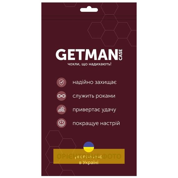 TPU чохол GETMAN Ease logo посилені кути Full Camera для Motorola Edge 60 Fusion Безбарвний (прозорий) | Зображення 3