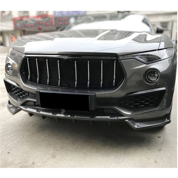 Накладки на передній бампер Flap (для Base/S, Карбон) для Maserati Levante 2016- рр | Зображення 2