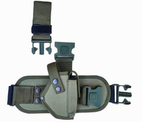 Кобура для ПМ-Макарова стегновий з платформою (oxford 600d, хакі Олива зелена) MAS