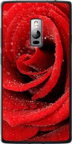 Чехол на OnePlus 2 Красная роза "529u-386-17620"
