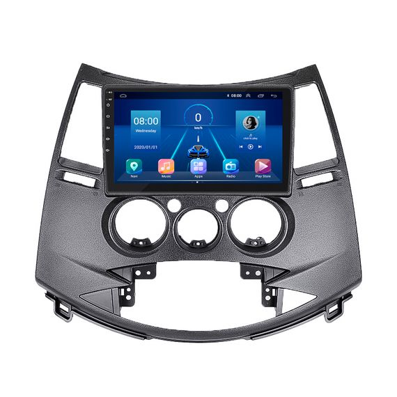 Штатна магнітола 9" Lesko для Mitsubishi Grandis 2003-2011 4/64Gb/ 4G/ Wi-Fi/ CarPlay Premium Митцубиси