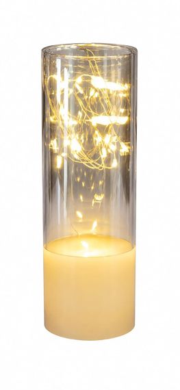 LED свеча KAR283 20 светодиодов 7,5×20 см