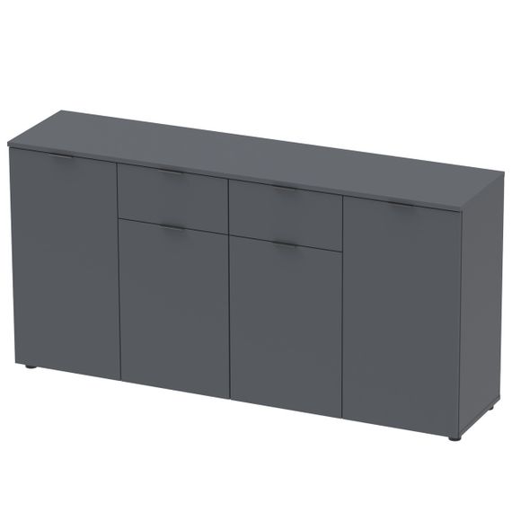 Комод в гостиную Doros Рон 7 160х38х81 см Графит (DRS-011305) | Зображення 3