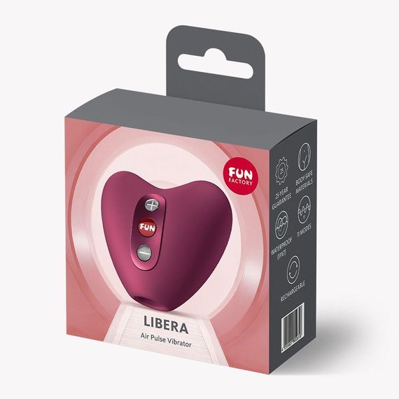 Вакуумный стимулятор Fun Factory Libera, 11 уровней вакуума, перезаряжаемый Sex Aura | Зображення 5