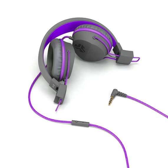 Навушники Jlab JBuddies Studio Kids Wired Graphite/Violet (IEUHJKSTUDIORGRYPRP6) | Зображення 2