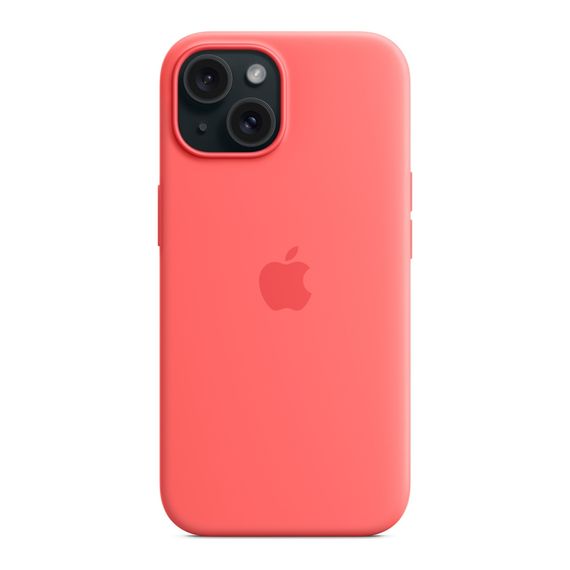 Чохол до мобільного телефона Apple iPhone 15 Silicone Case with MagSafe Guava (MT0V3ZM/A) | Зображення 4