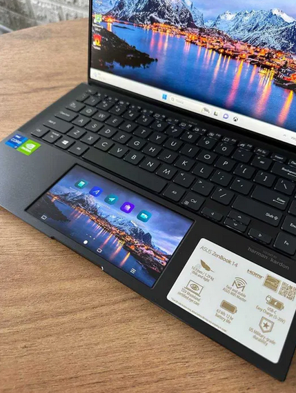 Ноутбук Asus ZenBook UX435EG 14,0" i7 1165G7 16Gb SSD 1Tb NVidia MX 450 Б/В | Зображення 2