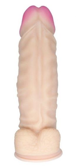 Фалоімітатор EGZO Супер гігант Big John, Телесный | Зображення 3
